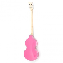 Violin Bass "Berlin" - Pink