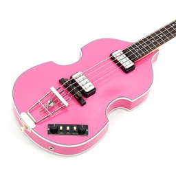 Violin Bass "Berlin" - Pink
