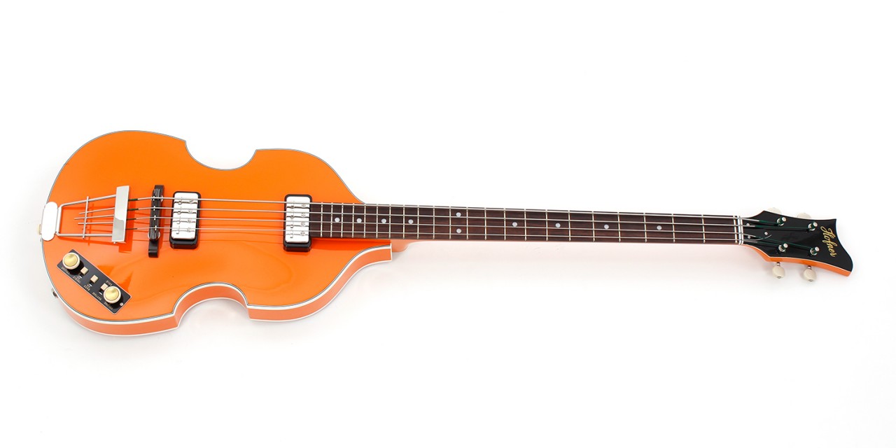 Violin Bass "Berlin" - Orange