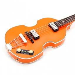 Violin Bass "Berlin" - Orange
