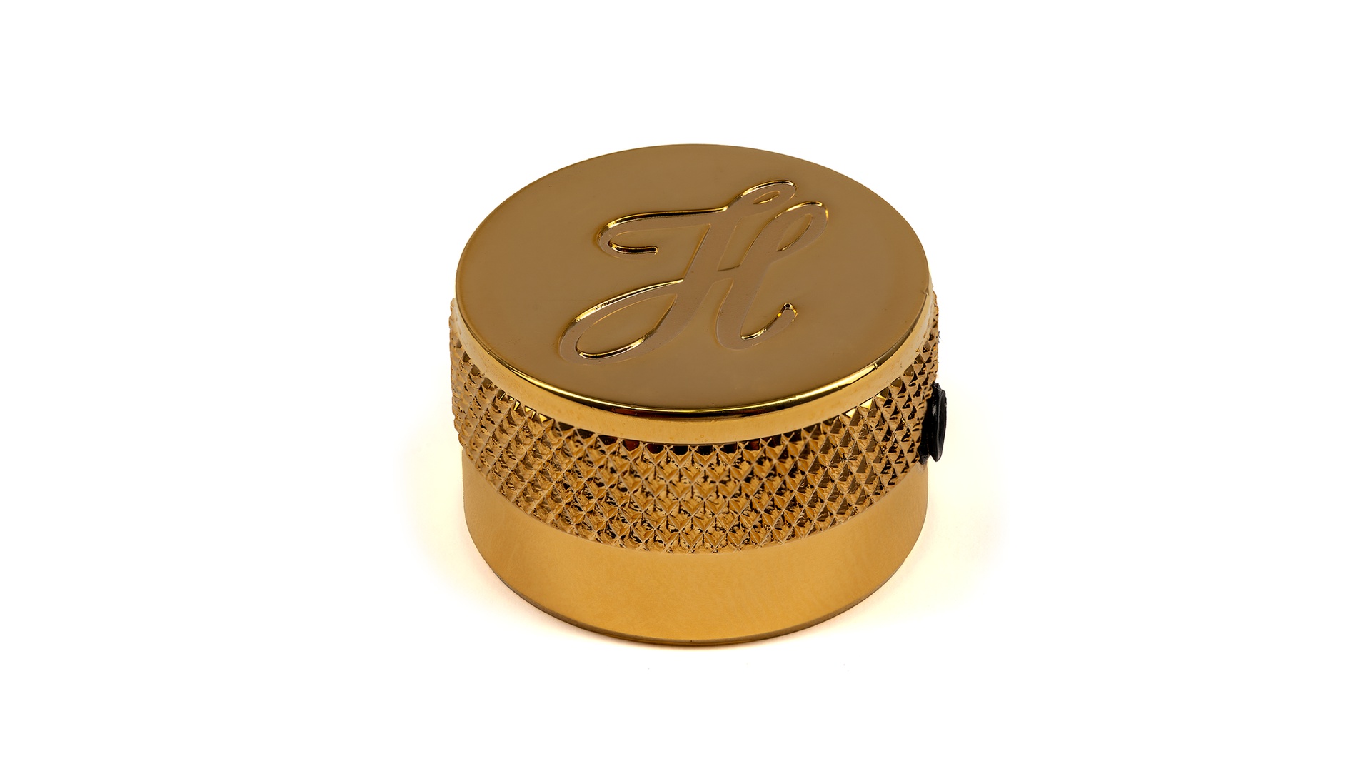 Golden Metal Logo Guitar/Bass Knob H909/17-GO